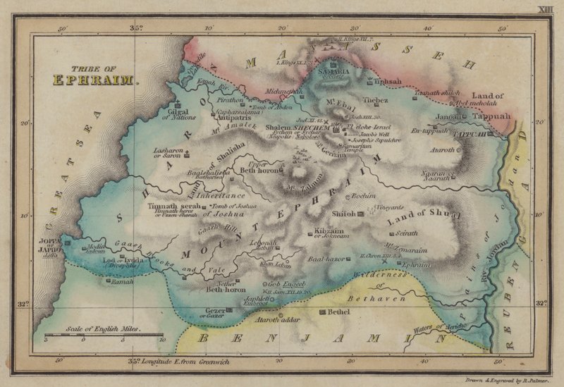 Tribù di Efraim da English School