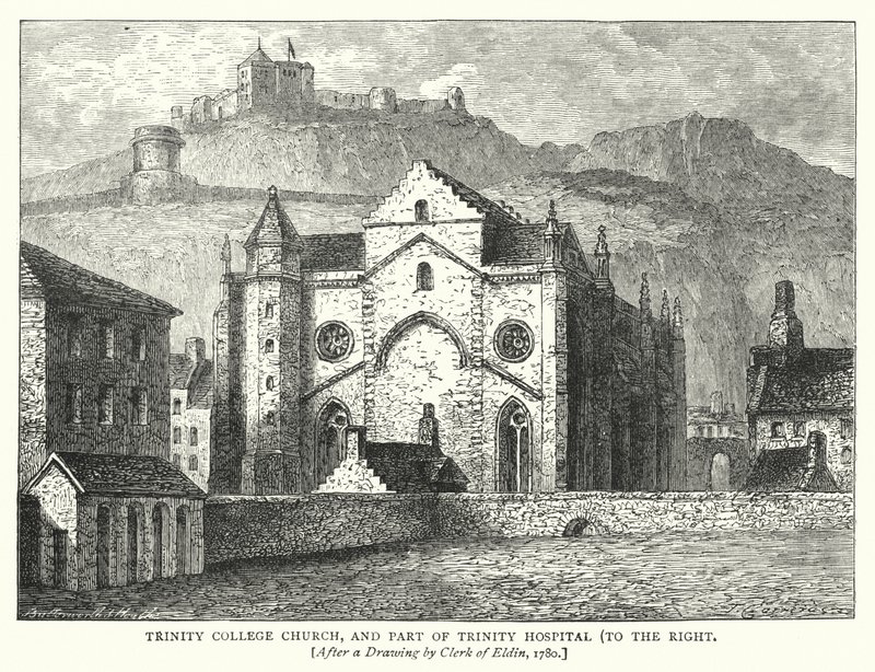 Chiesa del Collegio della Trinità e parte dell