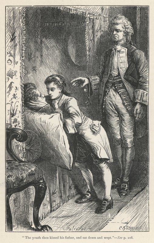 Tristram Shandy, la morte di Le Fevre da English School