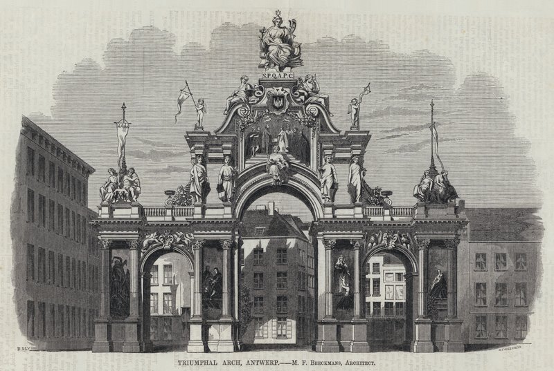 Arco di Trionfo, Anversa da English School