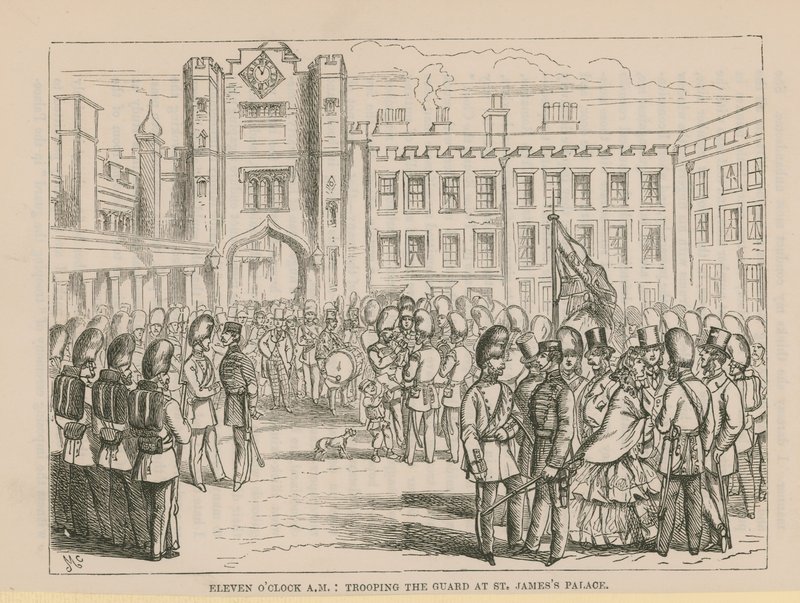 Cambio della Guardia a St Jamess Palace da English School