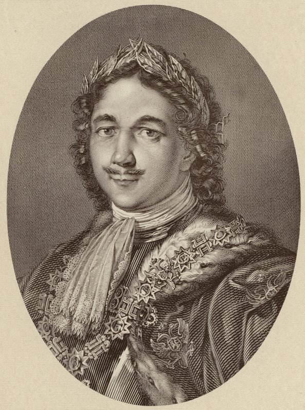 Zar Pietro I di Russia da English School