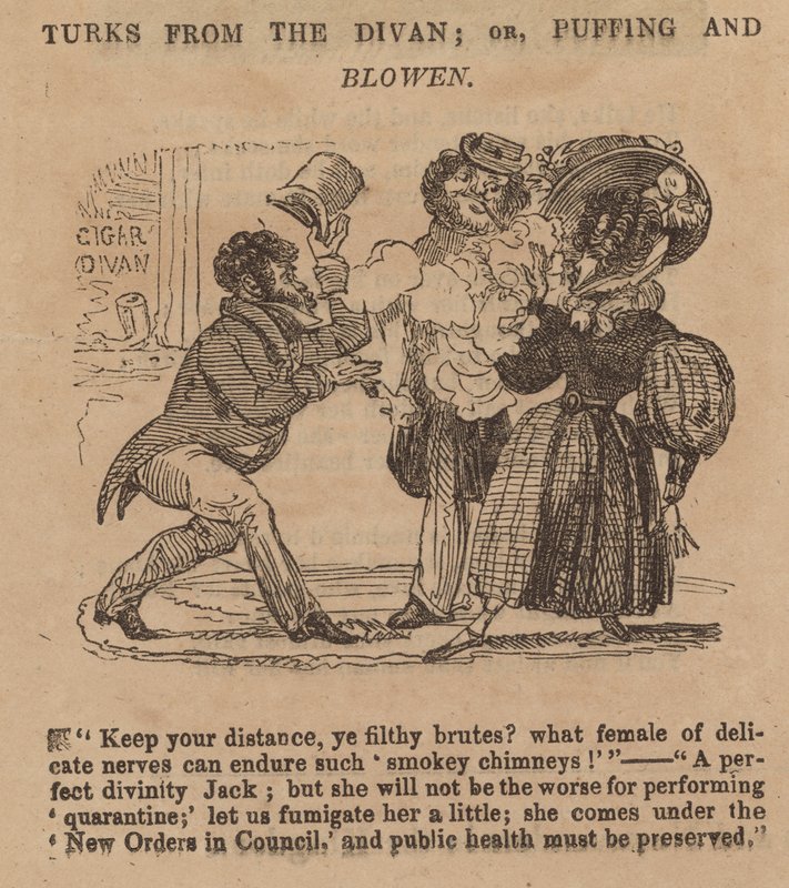 Turchi dal Divano; o, Puffing and Blowen; cartone animato da English School