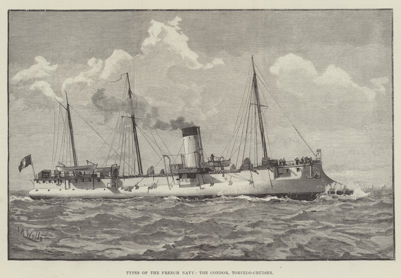 Tipi della Marina Francese, il Condor, Incrociatore Torpediniere da English School