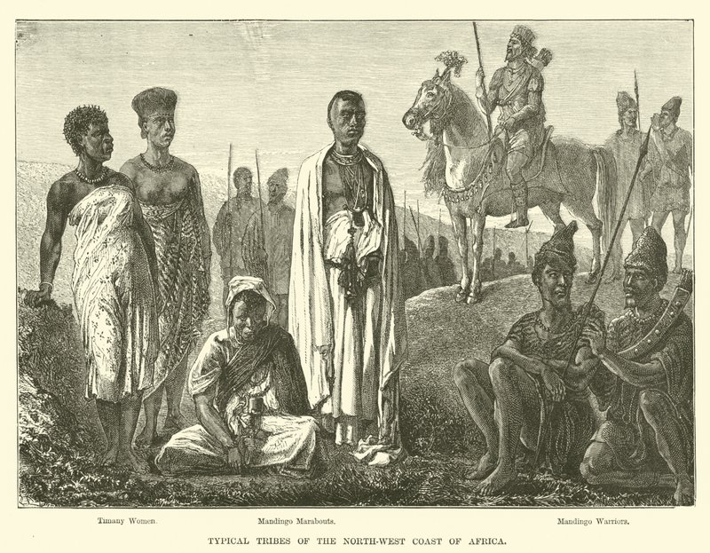 Tribù tipiche della costa nord-occidentale dell