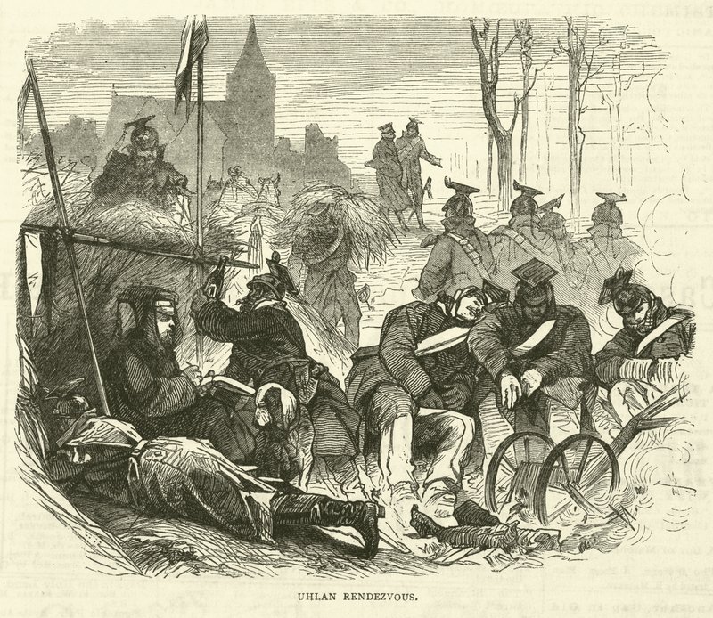 Rendezvous degli Uhlan, settembre 1870 da English School