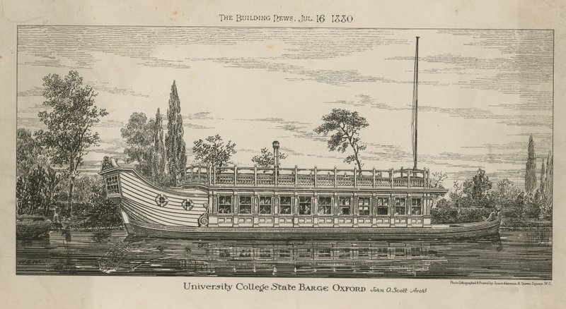 Barge di Stato del University College da English School