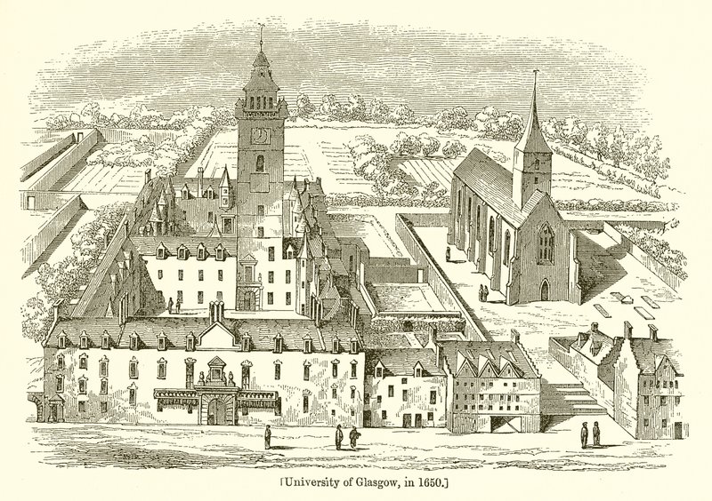 Università di Glasgow, nel 1650 da English School