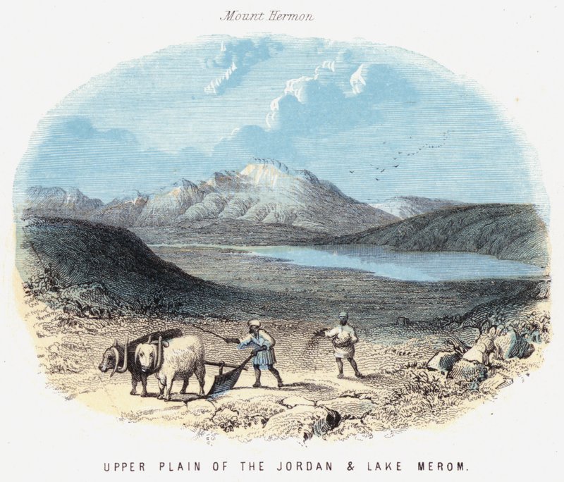 Pianura Superiore del Giordano e Lago Merom da English School