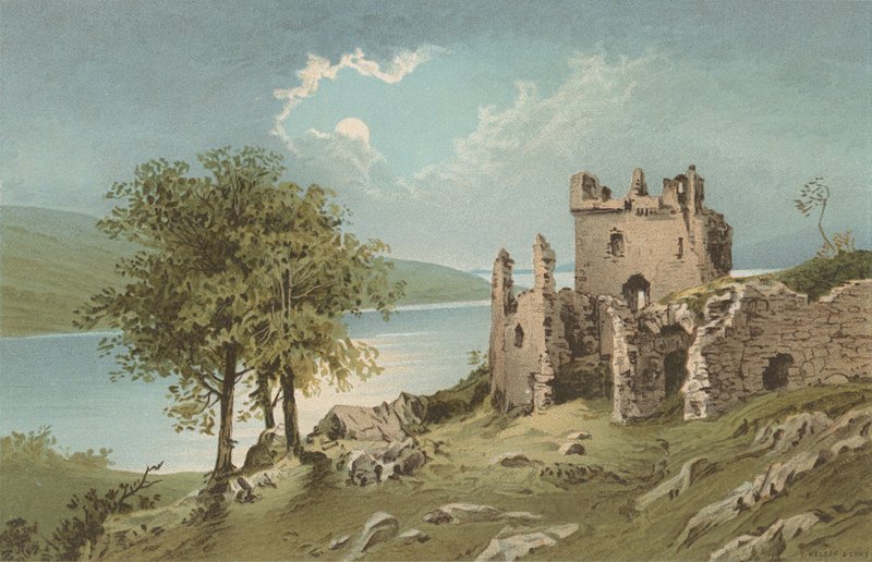 Castello di Urquhart - Loch Ness da English School