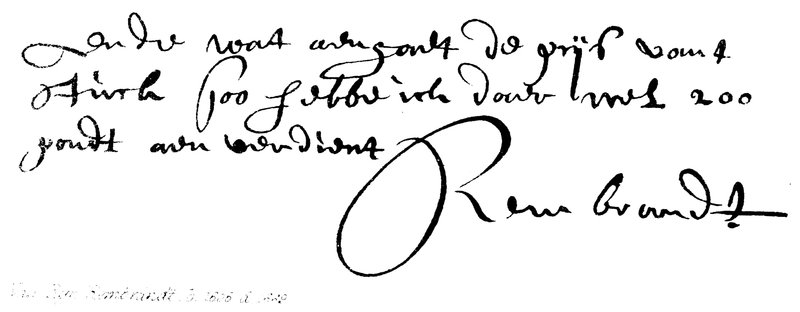 Van Ryn Rembrandt (nato 1606, morto 1669) da English School