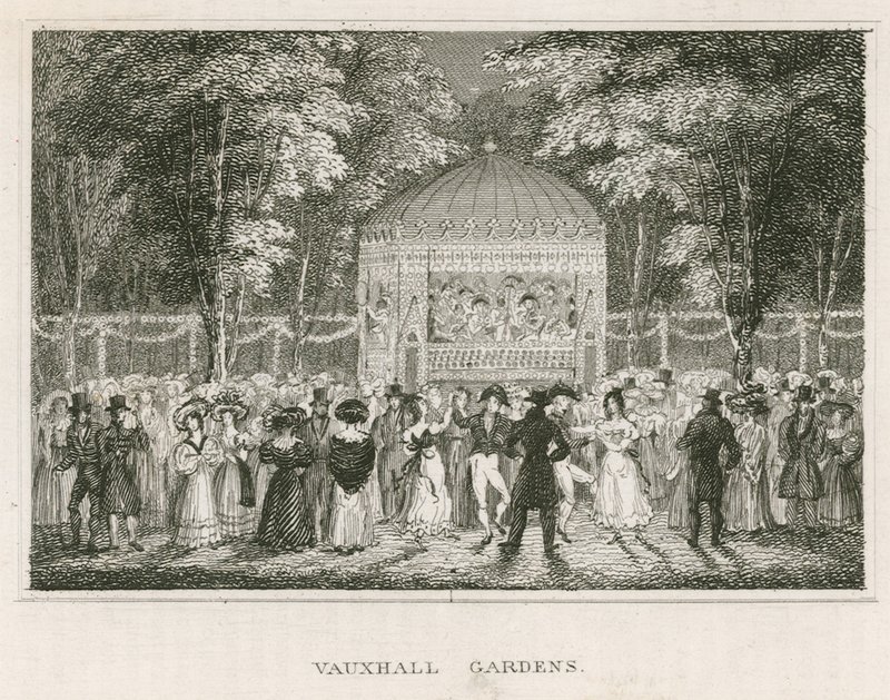 Vauxhall Gardens, Londra da English School