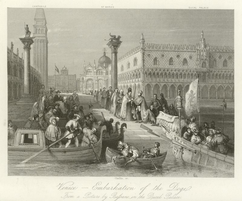 Venezia - Imbarco del Doge da English School