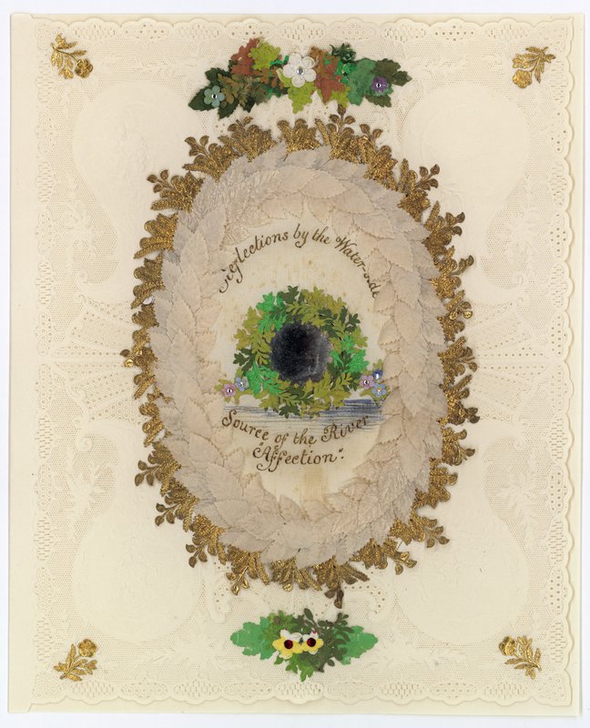 Cartolina di San Valentino vittoriana da English School