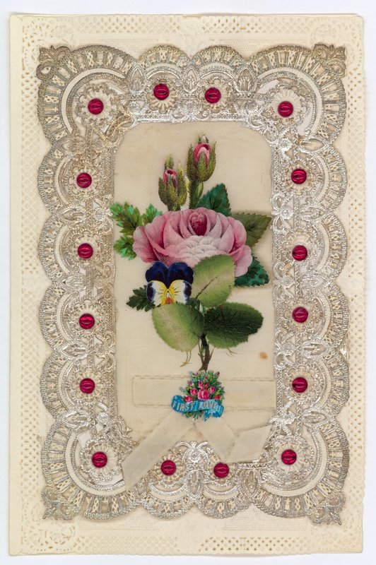 Cartolina di San Valentino vittoriana da English School