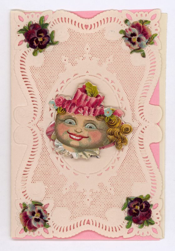 Cartolina di San Valentino vittoriana da English School
