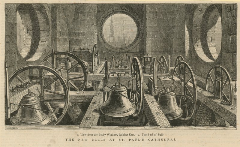 Veduta dalla finestra del campanile da English School