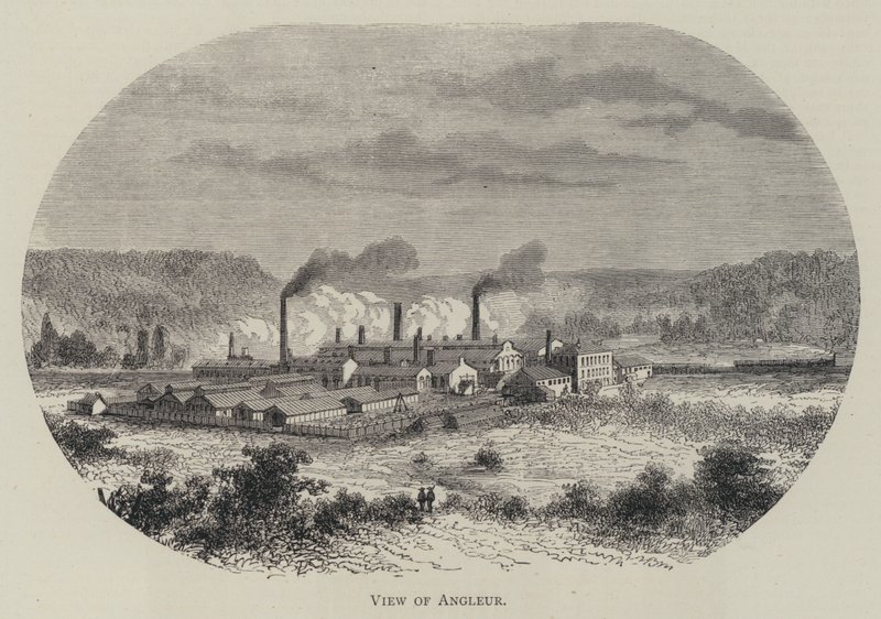 Veduta di Angleur da English School