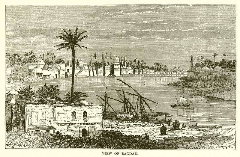 Veduta di Baghdad da English School