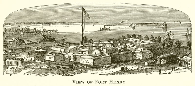 Vista di Fort Henry da English School
