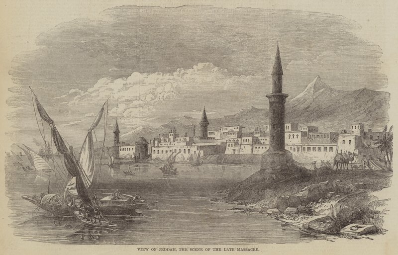 Veduta di Gedda, scena del recente massacro da English School