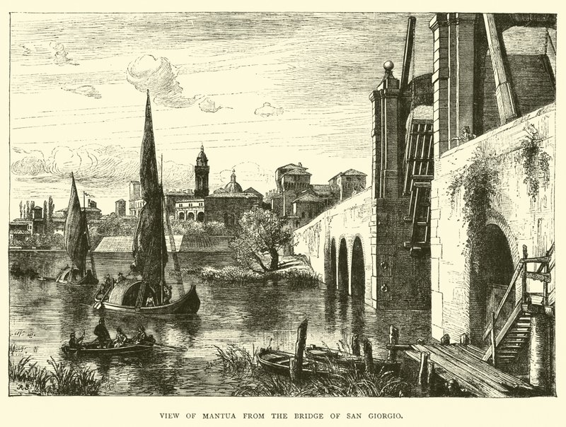 Vista di Mantova dal Ponte di San Giorgio da English School