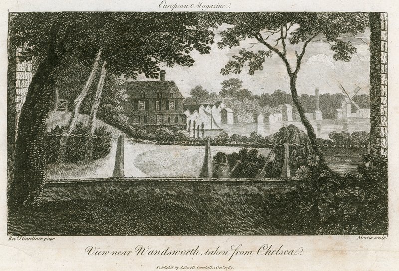 Vista di Wandsworth, presa da Chelsea da English School