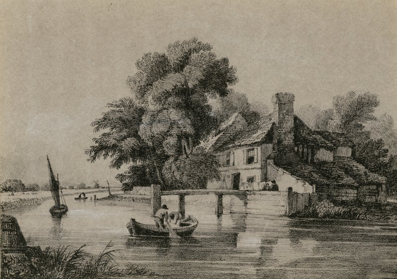Veduta del fiume Lee da English School