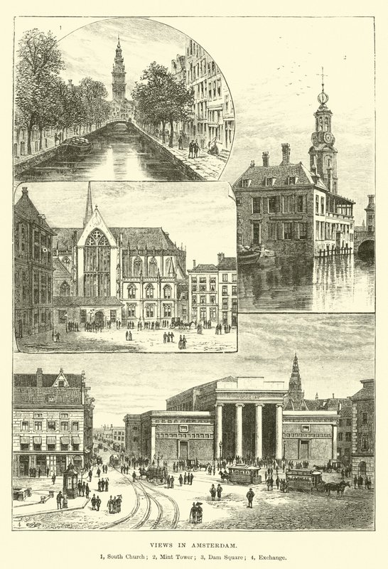Vedute di Amsterdam da English School