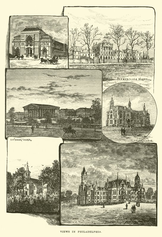 Vedute di Filadelfia da English School