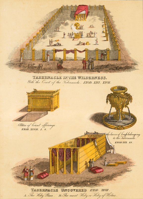 Vedute del tabernacolo da English School