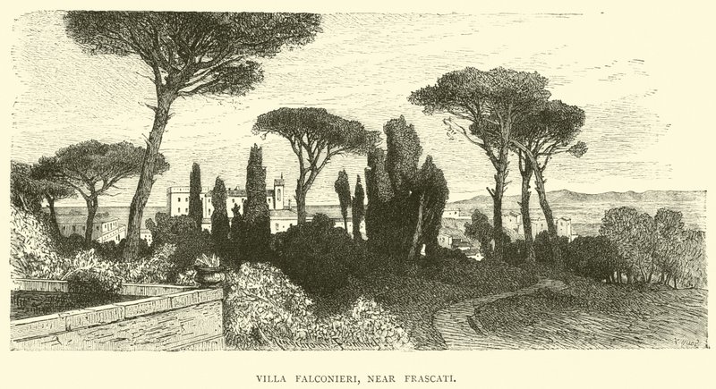Villa Falconieri, vicino a Frascati da English School