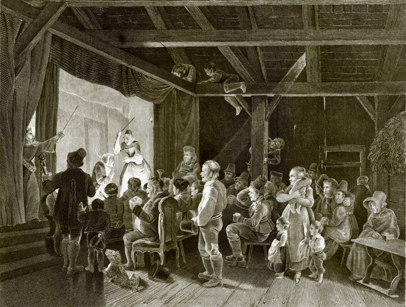 Commedia di villaggio da English School
