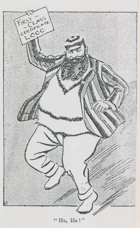 W G Grace celebra da English School