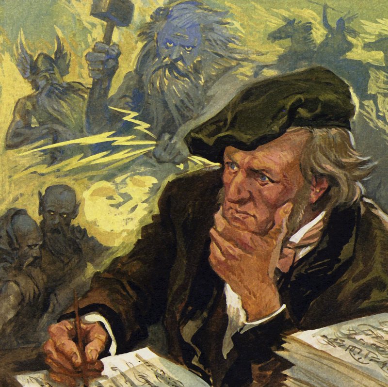 Wagner iniziò a fare discorsi rivoluzionari e dovette fuggire a Weimar da English School