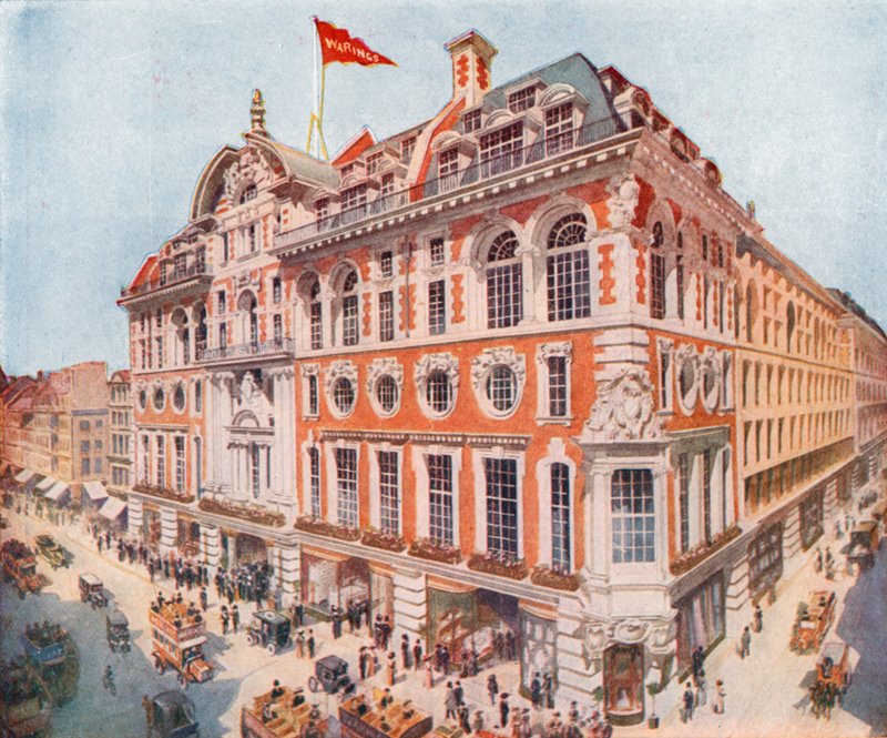 Waring and Gillow in Oxford Street da English School