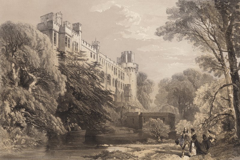 Warwick Castle, Warwickshire da English School