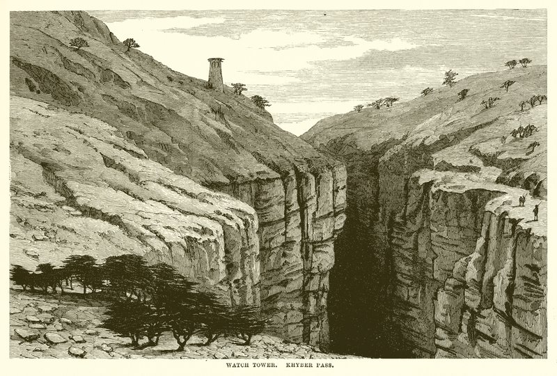Torre di Guardia. Passo del Khyber da English School