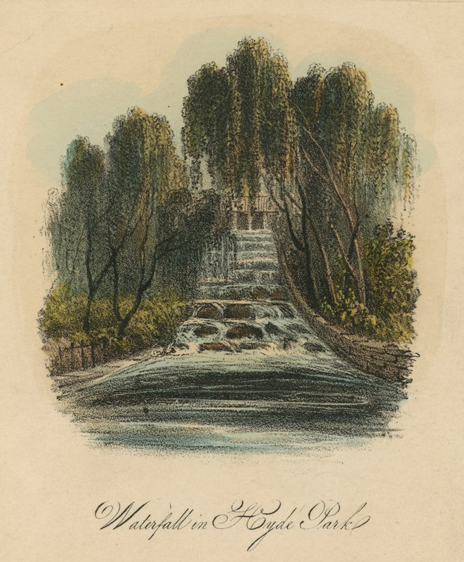 Cascata a Hyde Park, Londra da English School