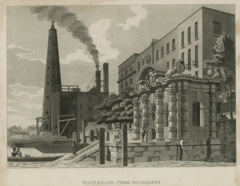 Watergate, York Buildings, Londra da English School