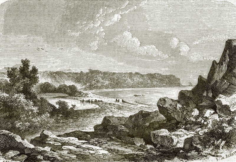 Luogo di abbeveraggio, isola di Charles da English School