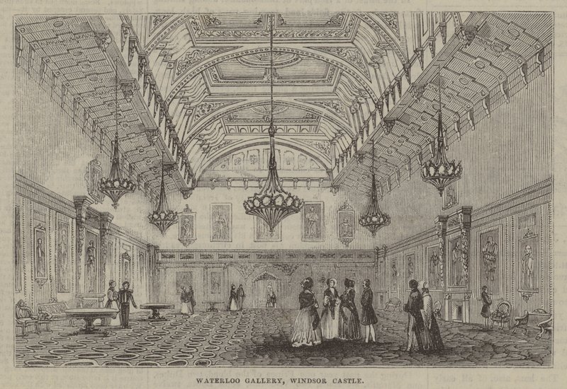 Galleria di Waterloo, Castello di Windsor da English School