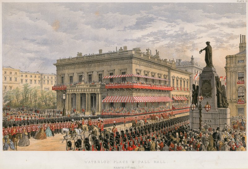 Waterloo Place e Pall Mall da English School