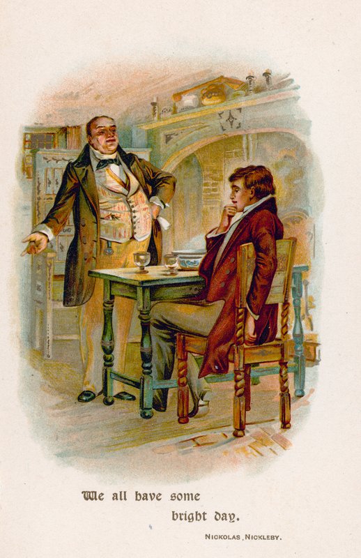 Abbiamo tutti qualche giorno luminoso. Nicolas Nickleby da English School
