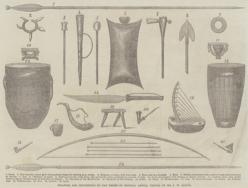 Armi e Strumenti delle Tribù dell