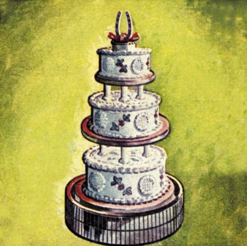 Torta nuziale da English School