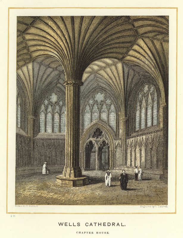 Cattedrale di Wells, sala capitolare da English School