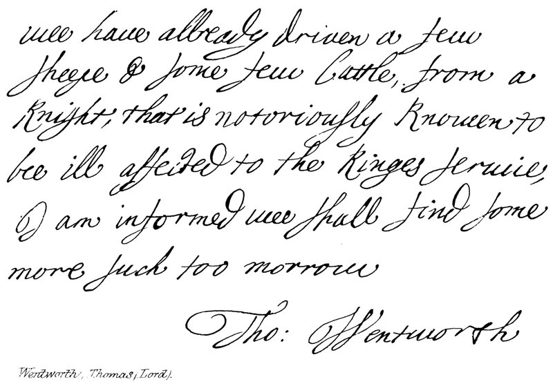 Thomas Wentworth (Lord) da English School