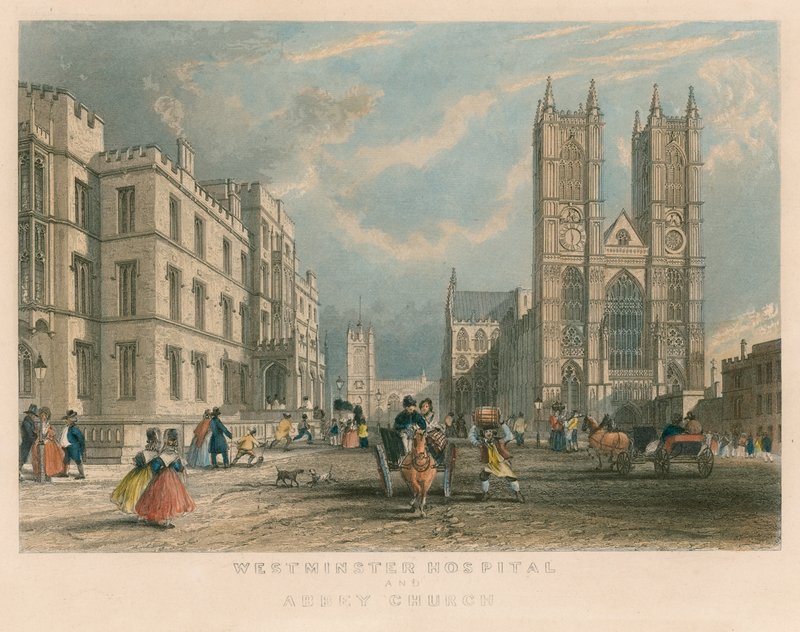 Westminster Hospital e Abbey Church da English School