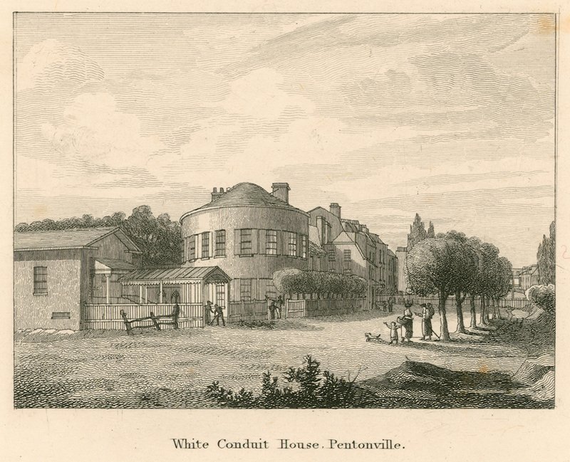 White Conduit House, Pentonville, Londra da English School